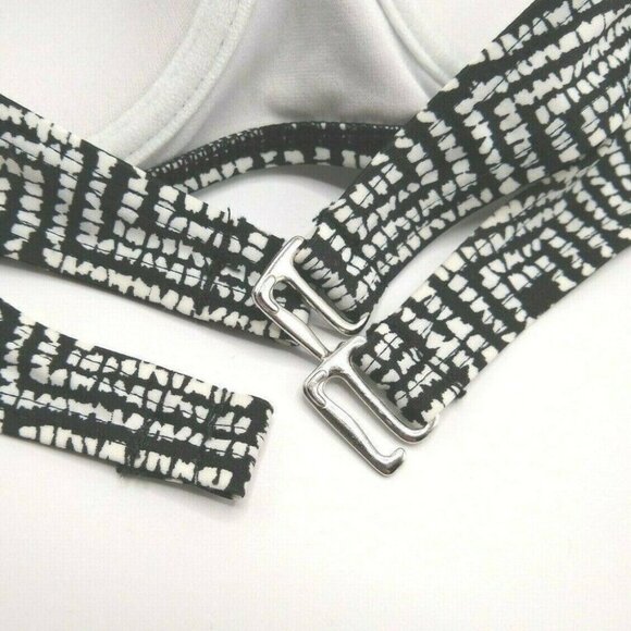 Altard State Swim Bikini Top Bandeau Medium Black - Picture 9 of 10